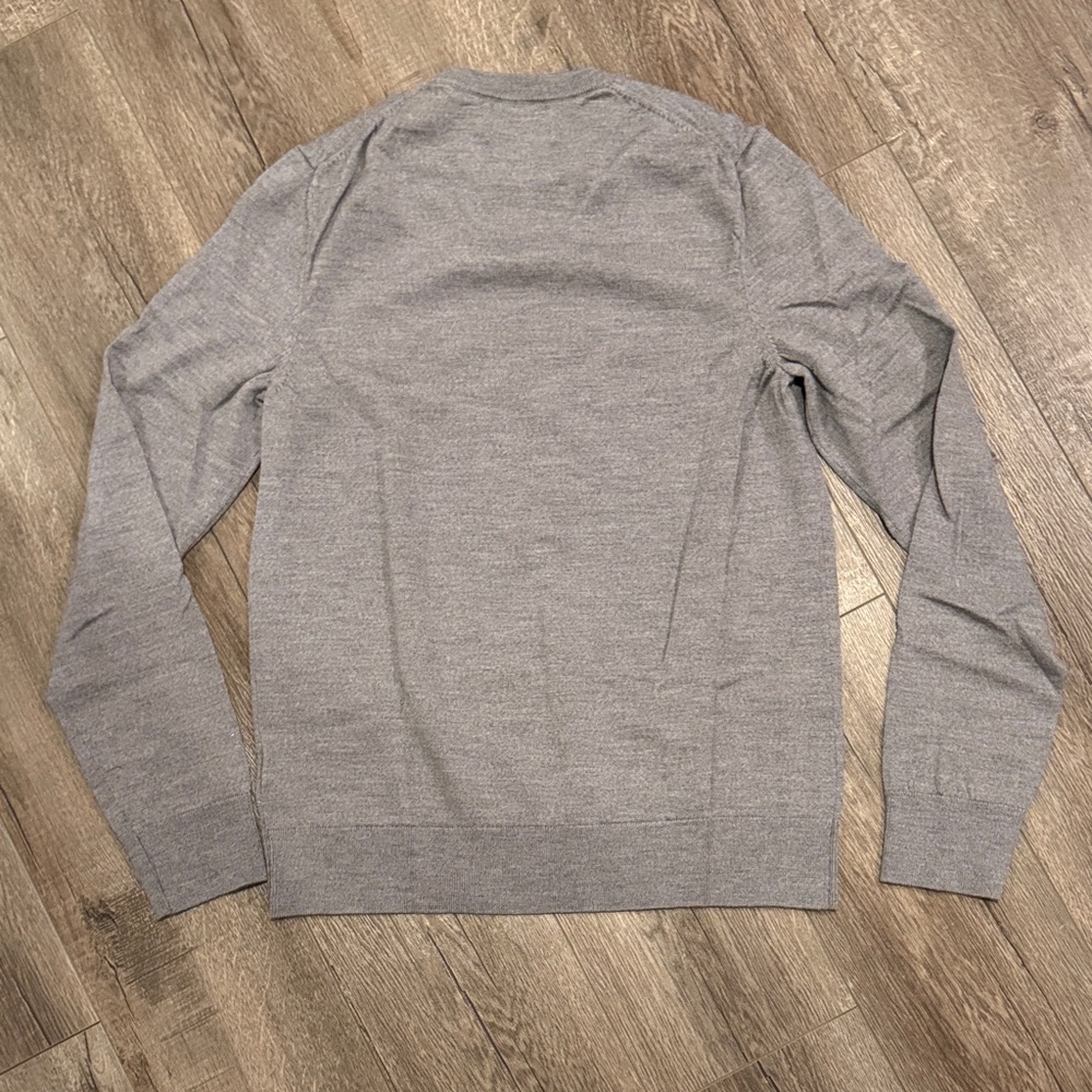 Calvin Klein Heather Gray Crewneck Sweater - Picture 6 of 6